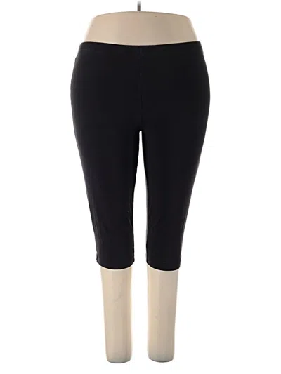 Pre-owned Basic Editions Active Pants In Black