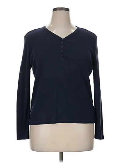 Pre-owned Basic Editions Cardigan Sweater In Blue