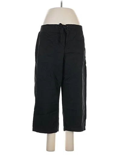 Pre-owned Basic Editions Casual Pants In Black
