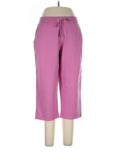Pre-owned Basic Editions Casual Pants In Pink