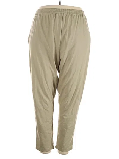 Pre-owned Basic Editions Casual Pants In Tan