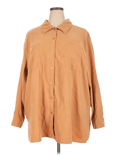 Pre-owned Basic Editions Coat In Tan