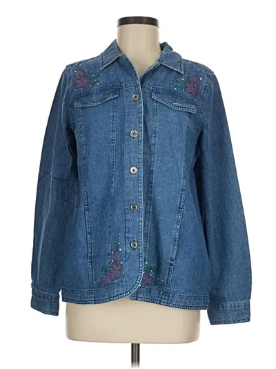 Pre-owned Basic Editions Denim Jacket In Blue