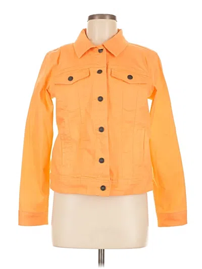 Pre-owned Basic Editions Jacket In Orange