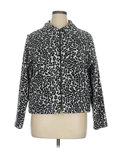 Pre-owned Basic Editions Jacket In Silver