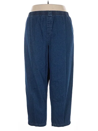 Pre-owned Basic Editions Jeans In Blue