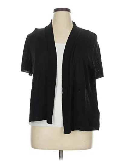 Pre-owned Basic Editions Kimono In Black