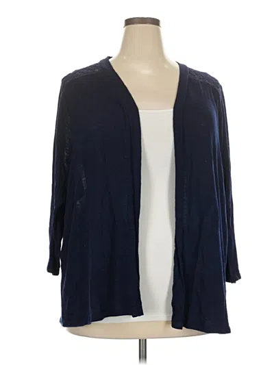 Pre-owned Basic Editions Kimono In Blue