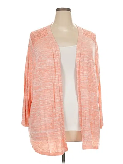 Pre-owned Basic Editions Kimono In Orange