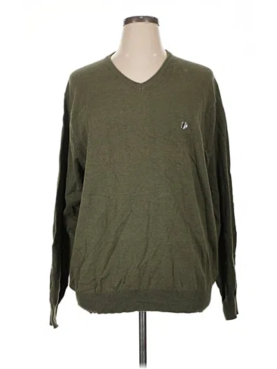 Pre-owned Basic Editions Long Sleeve T-shirt In Green