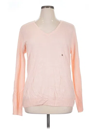 Pre-owned Basic Editions Long Sleeve T-shirt In Pink