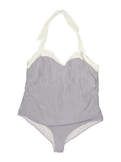 Pre-owned Basic Editions One Piece Swimsuit In Blue