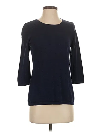 Pre-owned Basic Editions Pullover Sweater In Blue