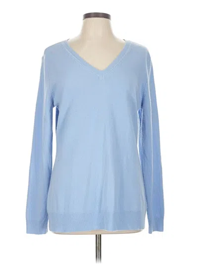 Pre-owned Basic Editions Pullover Sweater In Blue