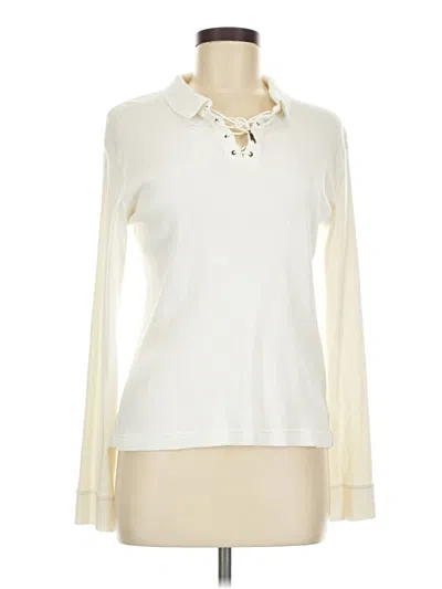 Pre-owned Basic Editions Pullover Sweater In Ivory