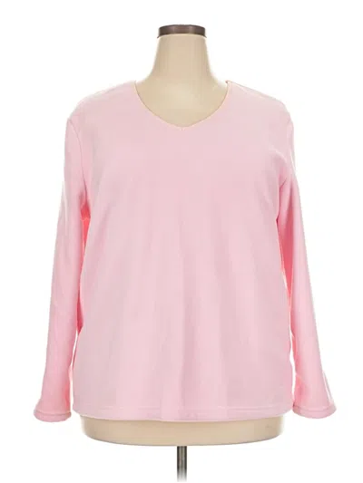 Pre-owned Basic Editions Pullover Sweater In Pink