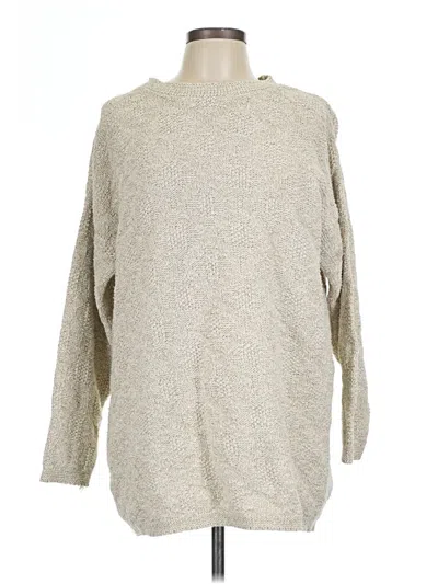 Pre-owned Basic Editions Pullover Sweater In Tan