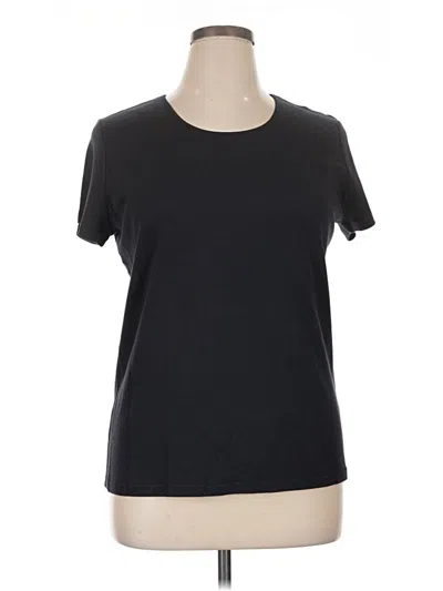 Pre-owned Basic Editions Short Sleeve T-shirt In Black