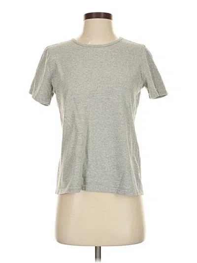 Pre-owned Basic Editions Short Sleeve T-shirt In Gray