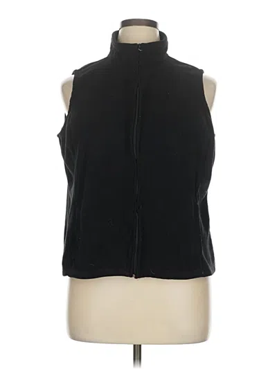 Pre-owned Basic Editions Vest In Black