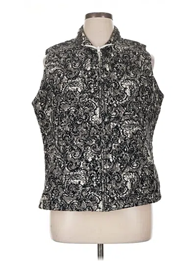 Pre-owned Basic Editions Vest In Black