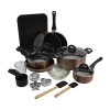 Basic Essentials 29-pc. Non-stick Cookware Set In Orange