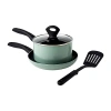 Basic Essentials 4-pc. Cookware Set In Green