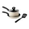 Basic Essentials 4-pc. Cookware Set In Sand