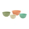 Basic Essentials 4-pc. Mixing Bowl And Colander Set In Multi