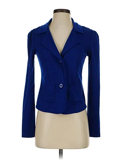 Pre-owned Basic House Blazer Jacket In Blue