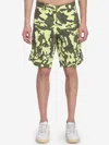 Basicon Camouflage Bermuda Shorts In Green