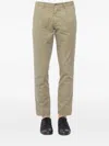 Basicon Chino Pants With Pinces In Brown
