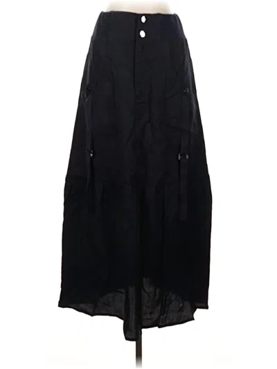Pre-owned Basics Casual Skirt In Black
