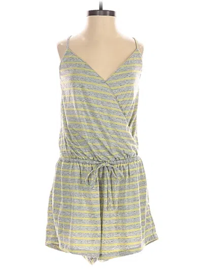 Pre-owned Basin And Range Romper In Green