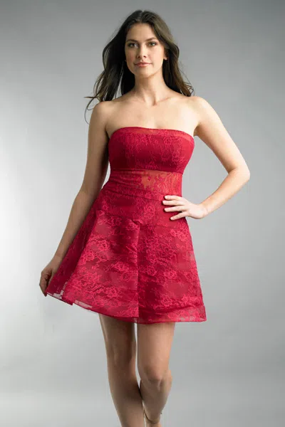 Basix Black Label Baby Doll Cocktail Dress