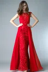 Basix Black Label Beaded Evening Dress