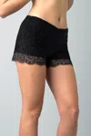 Basix Black Label Black Shorts In Black