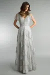 Basix Black Label Cap Sleeve Gown