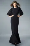 Basix Black Label Capelet Gown