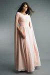 Basix Black Label Evening Gown In Pink