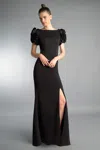 Basix Black Label Floral Sleeve Gown