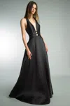 Basix Black Label Halter Gown