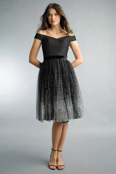 Basix Black Label Knee Length Cocktail Dress