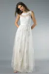 Basix Black Label Lace Sleeveless Gown