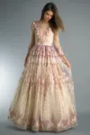 Basix Black Label Long Sleeve Ballgown