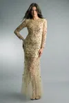 Basix Black Label Long Sleeve Gown