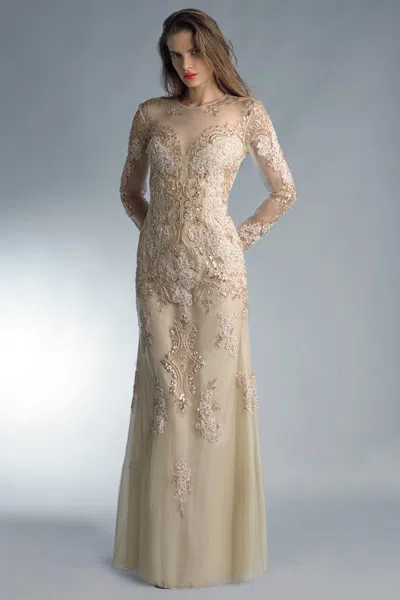 Basix Black Label Long Sleeve Sequin Dress
