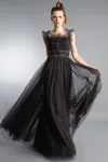 Basix Black Label Off Shoulder Gown