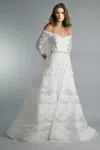 Basix Black Label Off Shoulder Gown