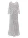 Basix Black Label Sequin-embellished Dress In Gray